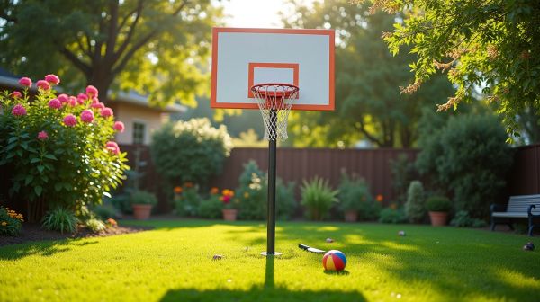 Transformer votre jardin en terrain de basket personnalisé sans effort