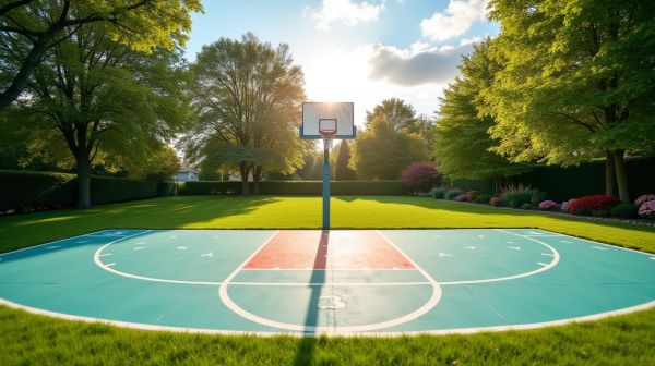 Transformer votre jardin en terrain de basket personnalisé sans effort